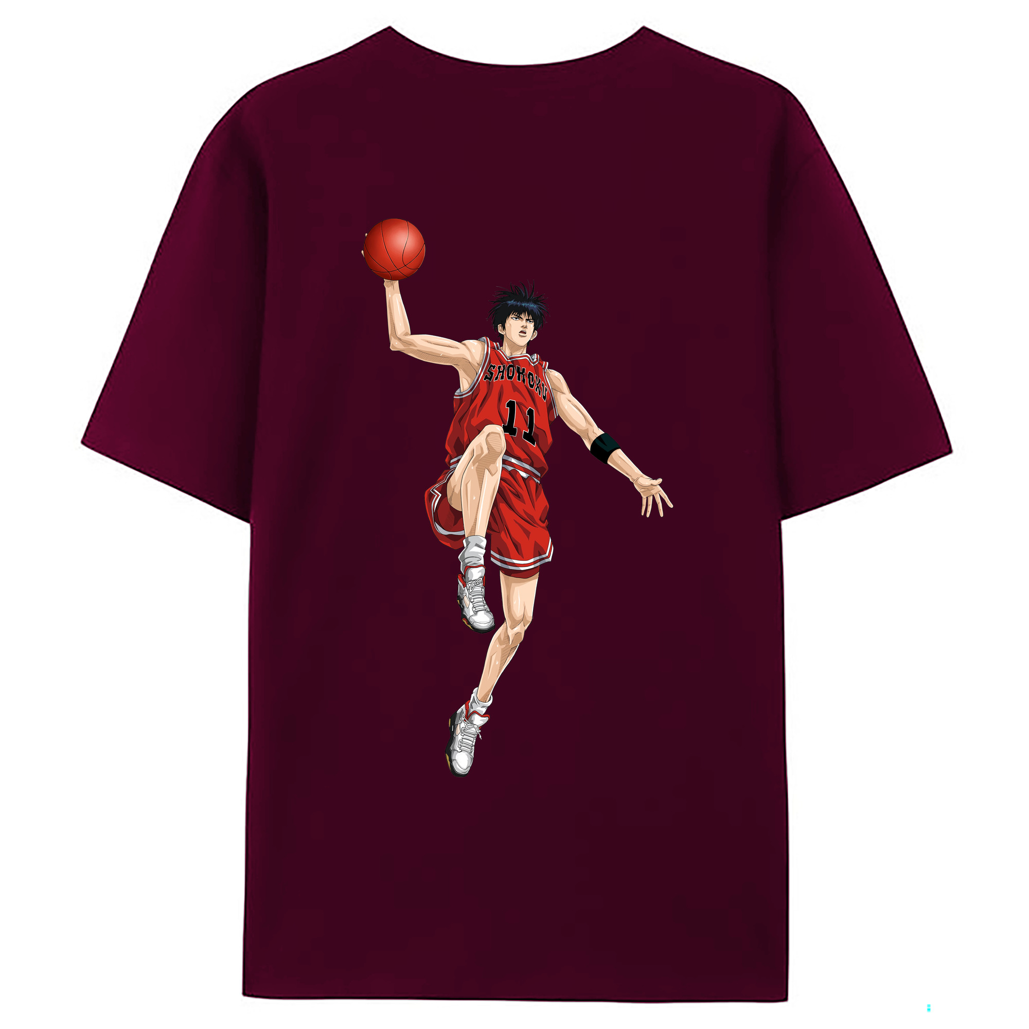 （画像用） SLAM DUNK／スラムダンク レディース半袖Tシャツ(バックプリント)